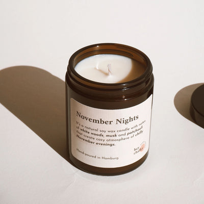 Hey Chalky November Nights Limited Edition Autumn Candle 155g