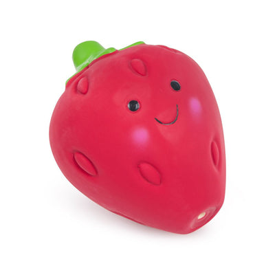 PetFace Greenfingers Latex Sofia Strawberry Squeaky Dog Toy