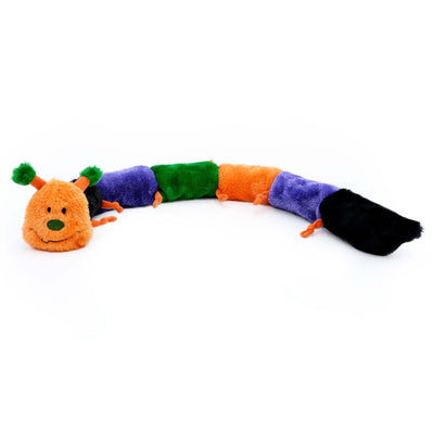ZippyPaws Halloween Caterpillar Deluxe with 6 Blaster Squeakers