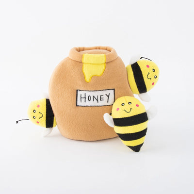 Honey Pot Hide and Seek Dog Toy | ZippyPaws Zippy Burrow Dog Toy