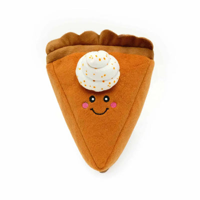 Pumpkin Pie Slice Plush Dog Toy | ZippyPaws