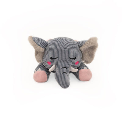 Silent Squeaker Dog Toy | Elephant Shaped Dog Toy | Plush Dog Toy | ZippyPaws
