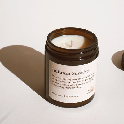 Hey Chalky Autumn Sunrise Limited Edition Autumn Candle 155g