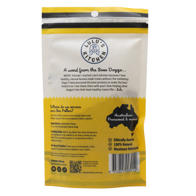 Natural Bee Pollen Supplement for Dogs, Health Supplement for Dogs, Supplement for Dogs with Allergies- Lulu's Kitchen