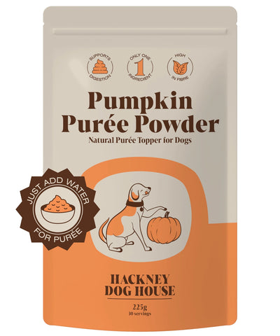 Hackney Dog House Pumpkin Powder For Dogs | Canned Pumpkin Purée Alternative | 30 Servings