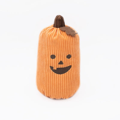 Halloween Jumbo Orange Pumpkin Dog Toy  | ZippyPaws Plush Dog Toy