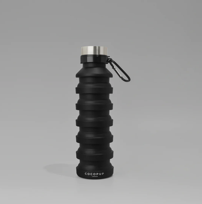 Cocopup London Collapsible Water Bottle - Black