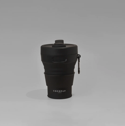 Cocopup London Collapsible Coffee Cup - Black