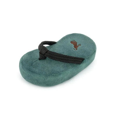 P.LA.Y. Flip Flop Sandal Plush Dog Toy