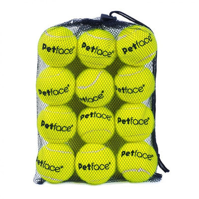 Petface 12pack Of Tennis Balls