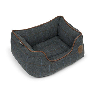 Petface Twilight Tweed Square Bed